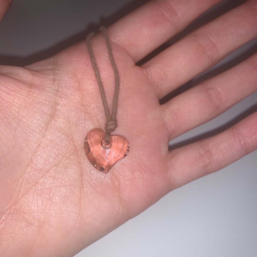 Price crystal heart Swarovski necklace